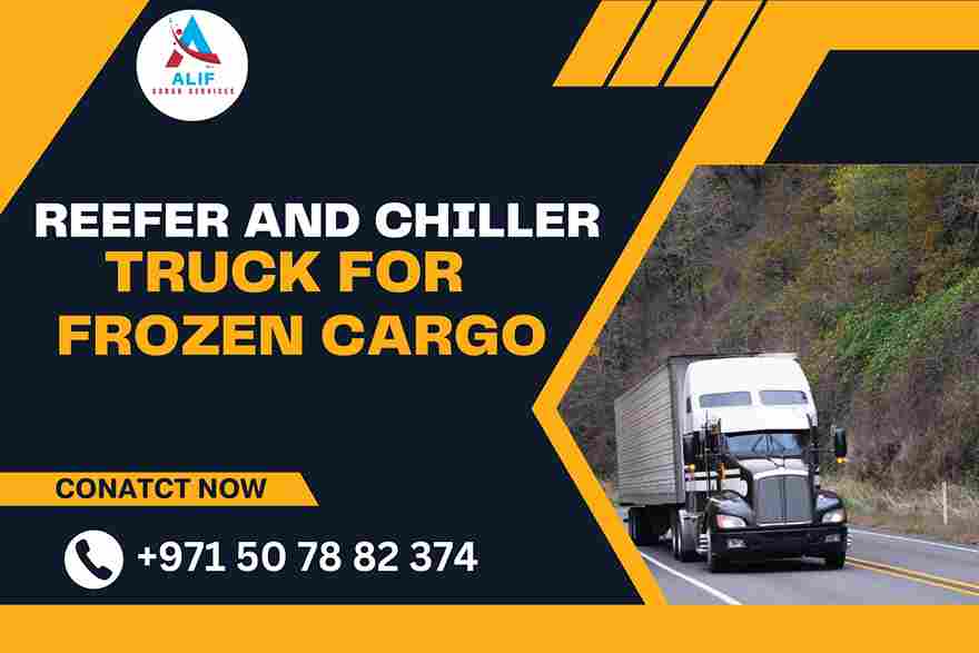 Reefer and Chiller Truck for frozen cargo
