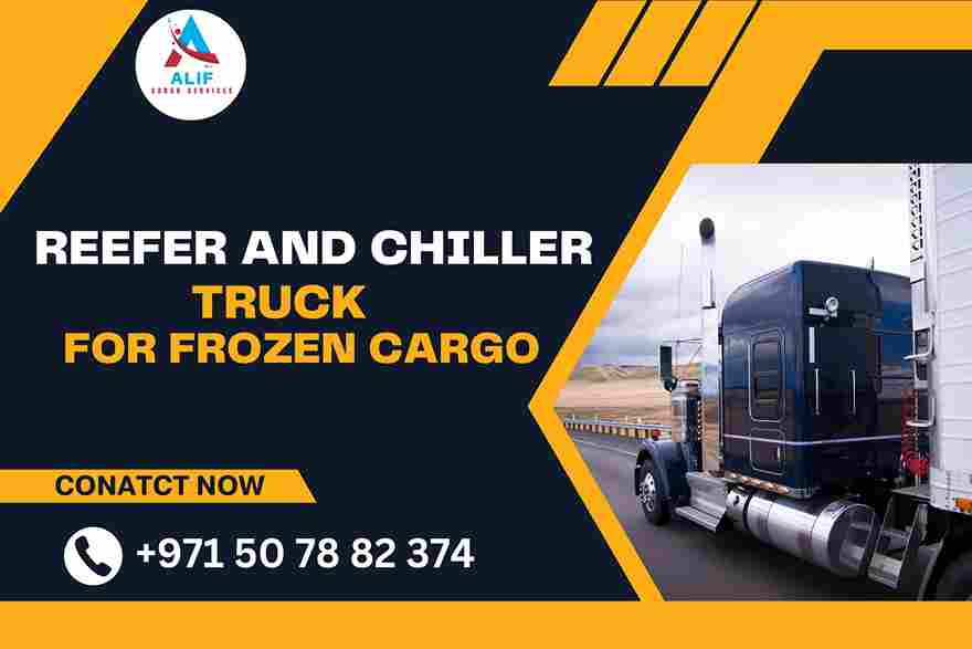 Reefer and Chiller Truck for frozen cargo