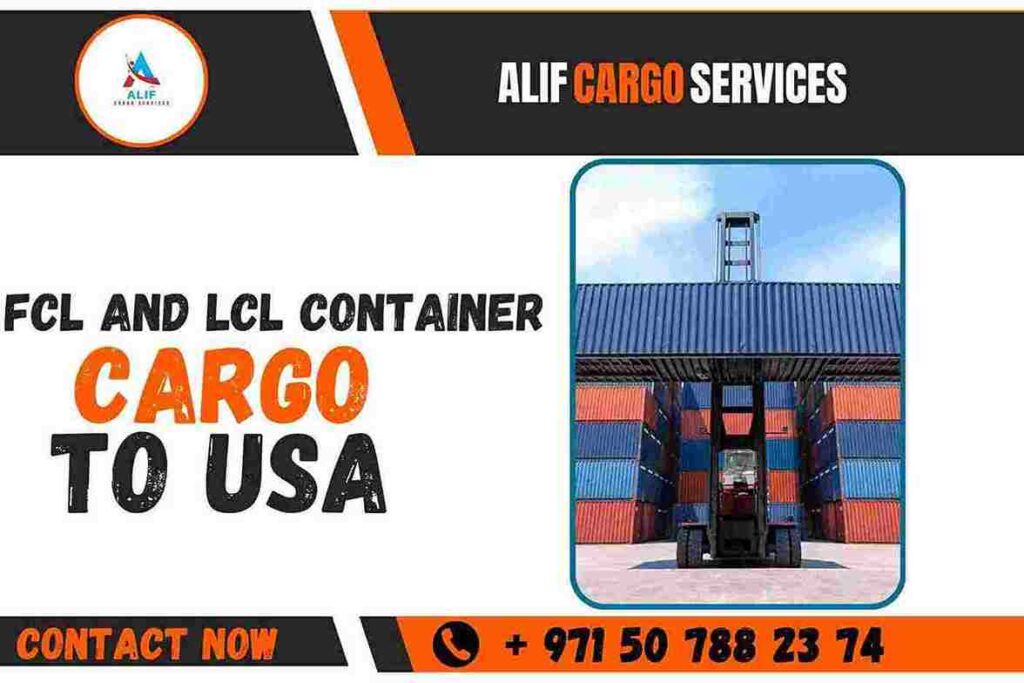 FCL and LCL Container Cargo to USA​