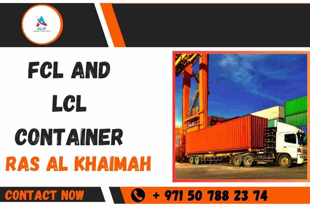 FCL and LCL Container Cargo Service 
