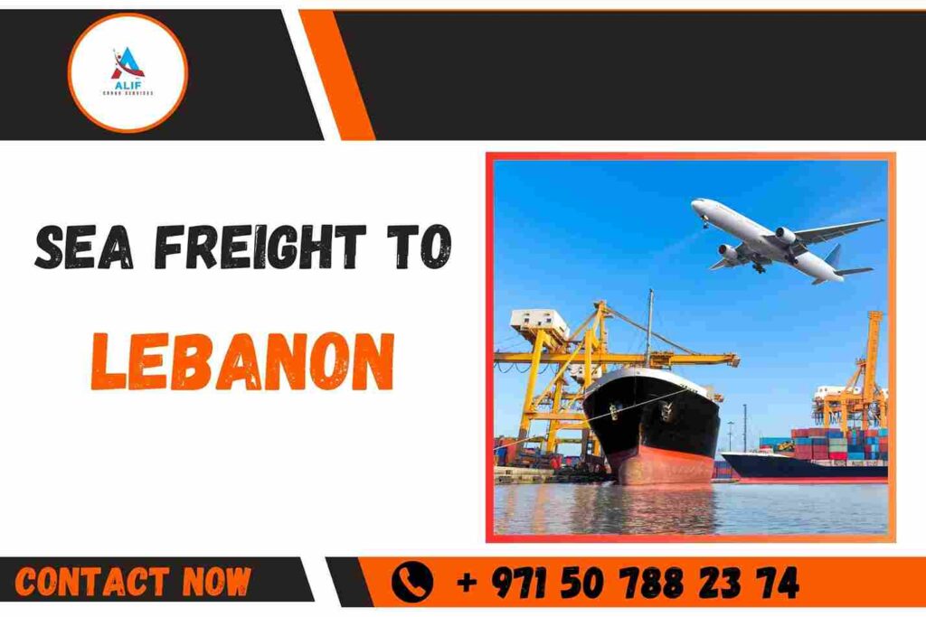 Sea Freight to Lebanon from Dubai