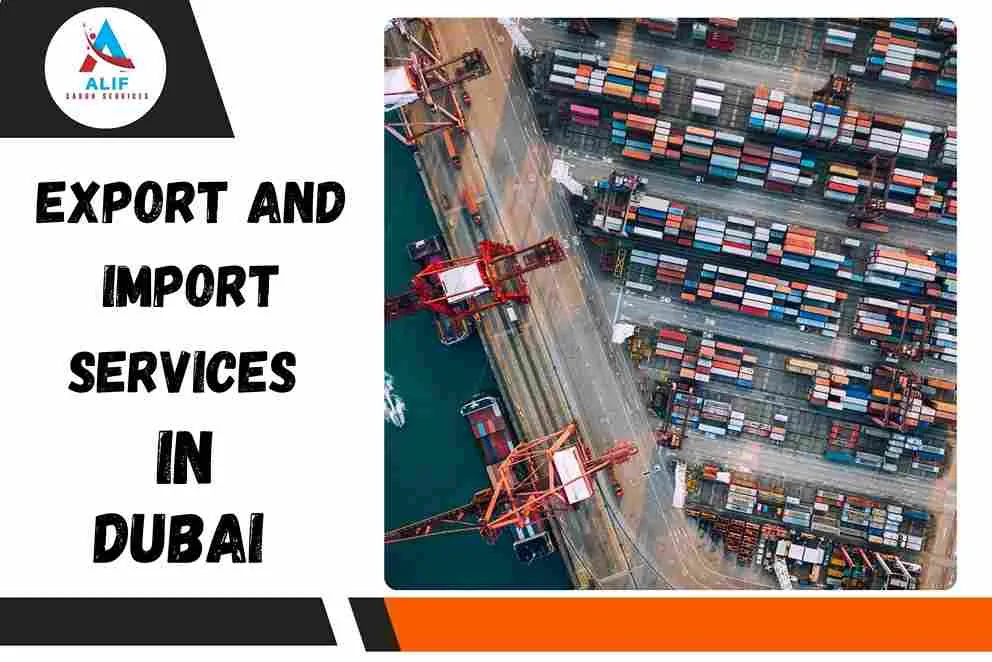 Export and Import Services in Dubai